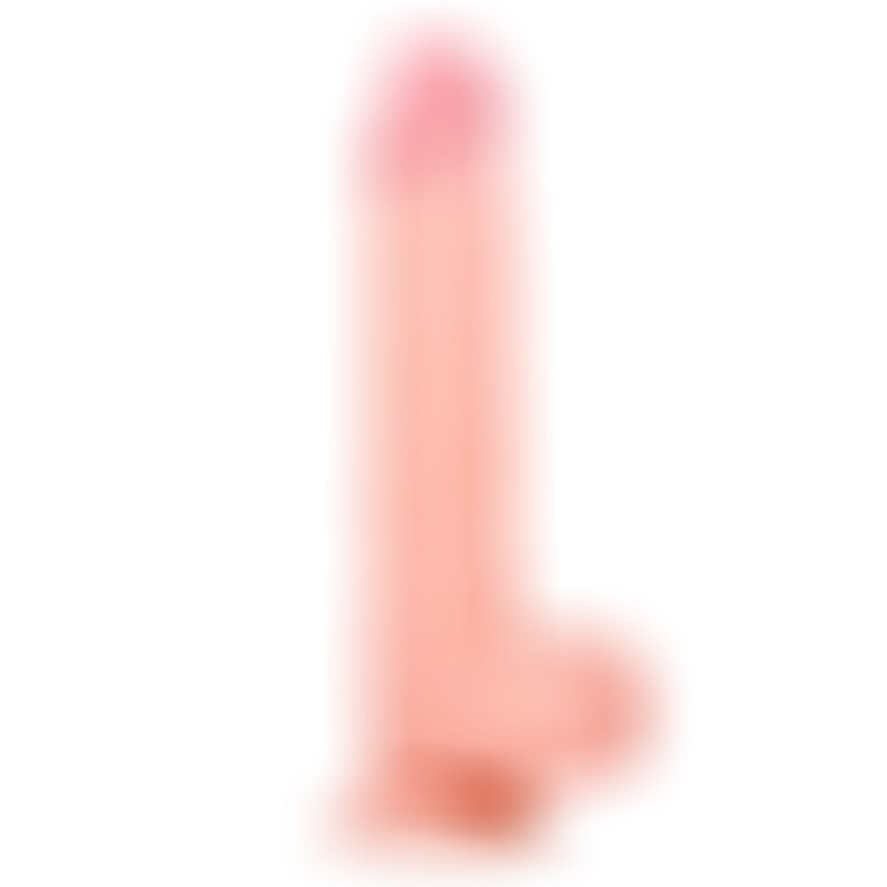 Slidy Dildo Realista Dual Layer Retráctil 9 Natural