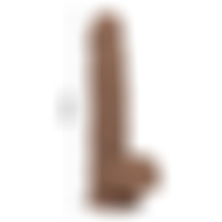 Dildo Realista Dual Layer 8.25 Bronceado