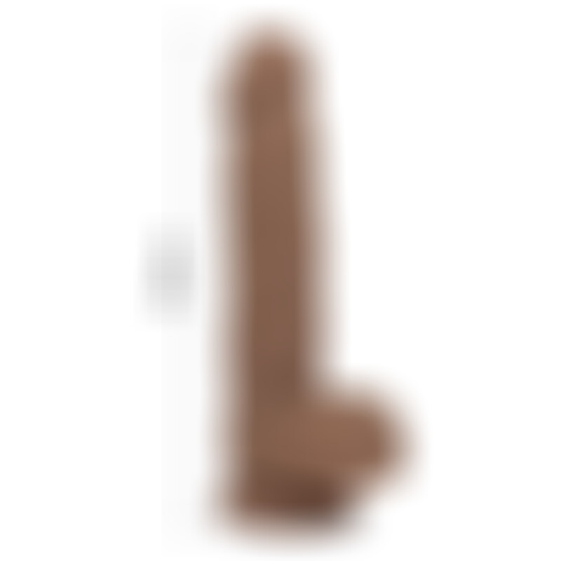 Dildo Realista Dual Layer 8.25 Bronceado