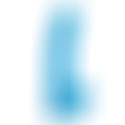 Dildo Realista Dual Layer 8 Azul