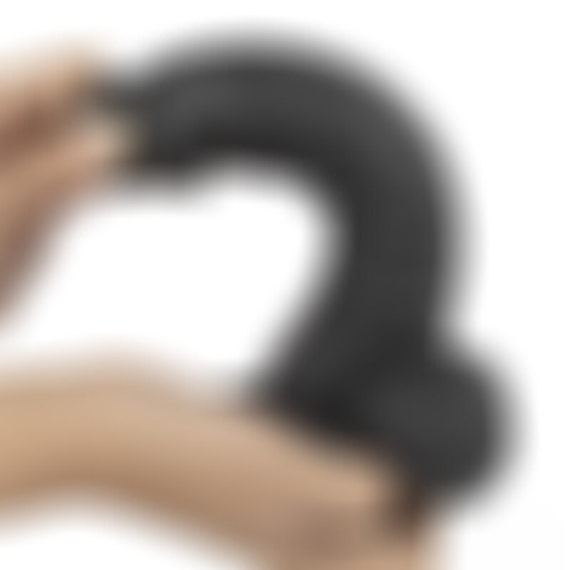Dildo Realista Dual Layer 8 Negra