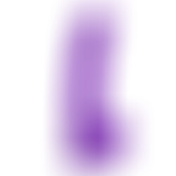 Dildo Realista Dual Layer 8 Púrpura