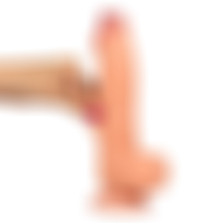 Dildo Realista Dual Layer Retractil 8.7 Natural