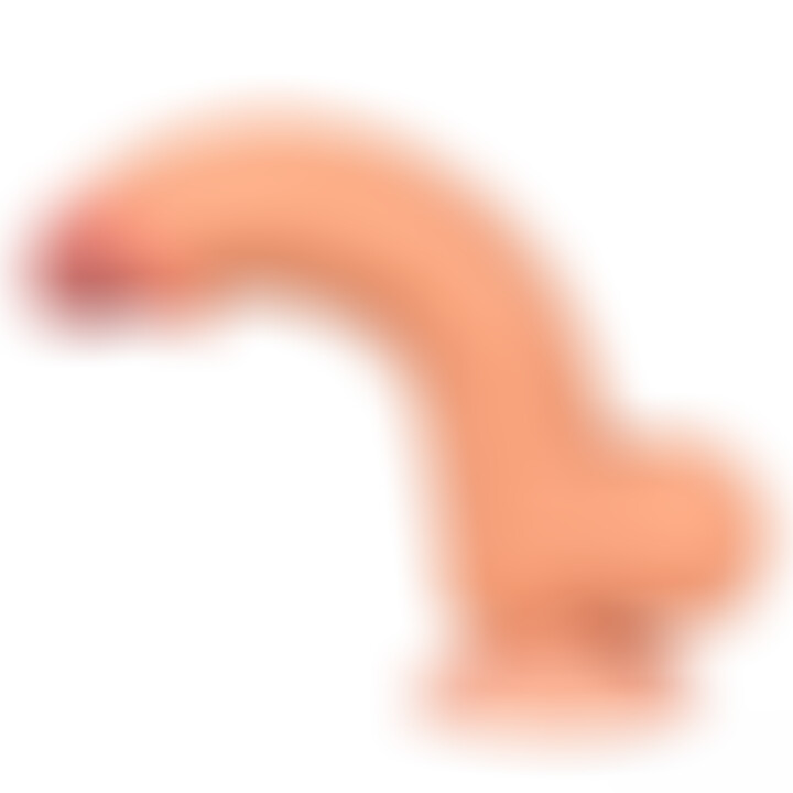 Dildo Realista Dual Layer Retractil 8.7 Natural