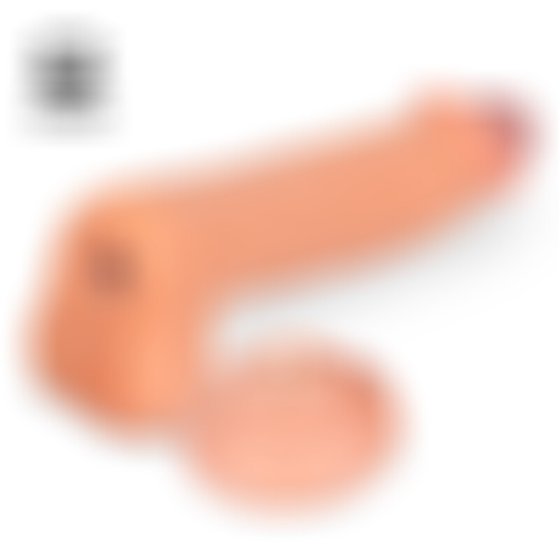 Dildo Realista Dual Layer Retractil 8.7 Natural