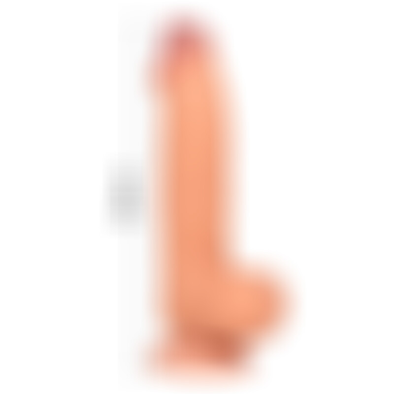 Dildo Realista Dual Layer Retractil 8.7 Natural