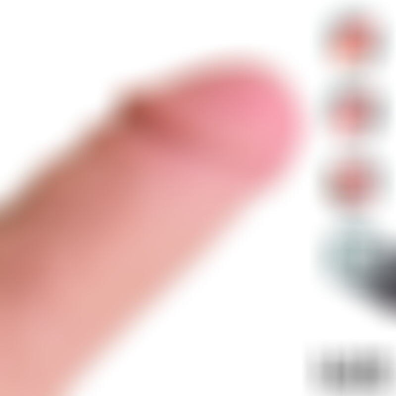 Wolf Dildo Triple Densidad 7 Natural
