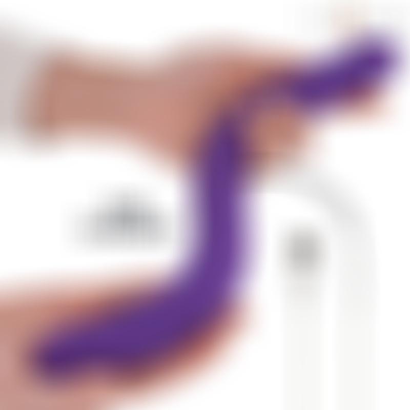 Gunter Doble Vibrador 40 cm Morado Control Remoto