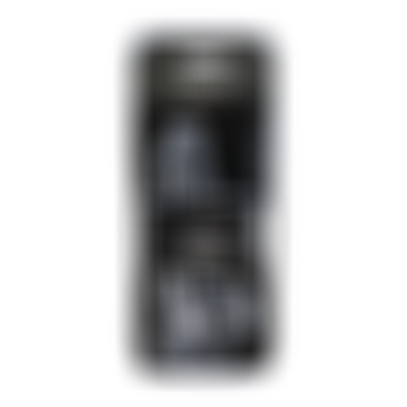 Dual Layer Dildo Realistico con Testículos 20 cm R28 Negro