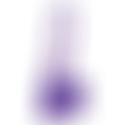 Pene con Testículos Morado 13.5 cm