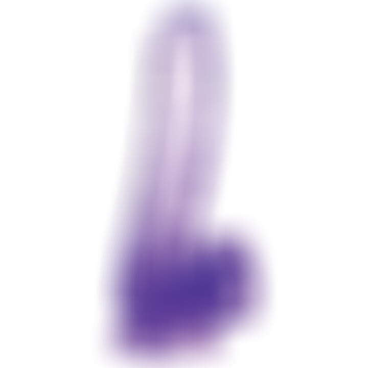Pene con Testículos Morado 13.5 cm