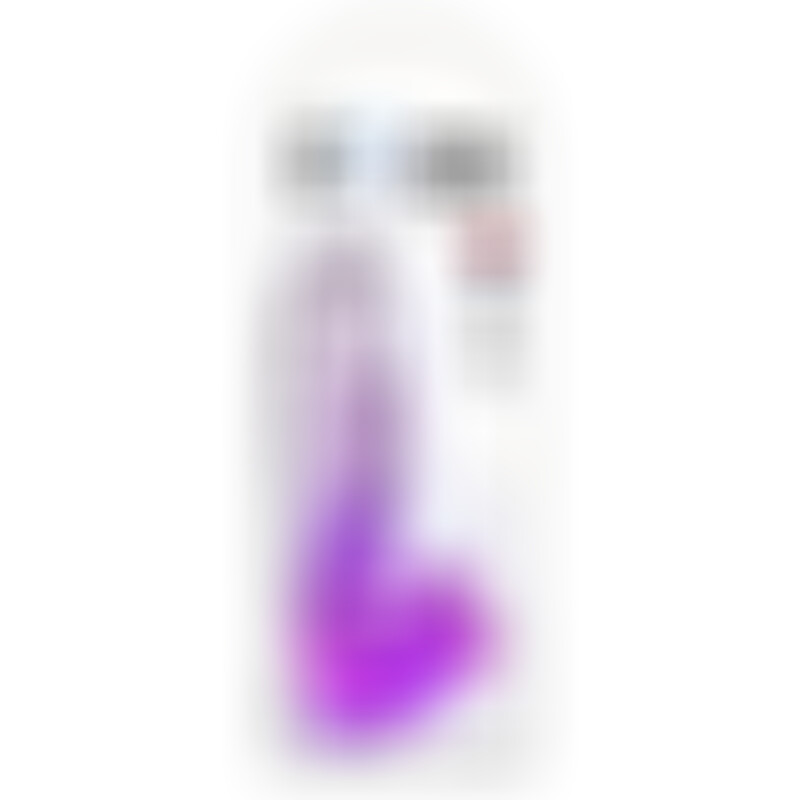 Pene con Testículos Morado 13.5 cm