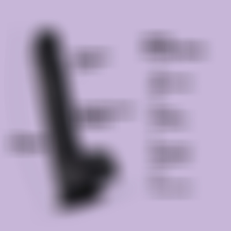Dildo Inviktus 8 Negro