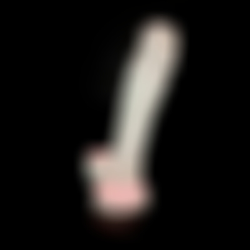 Dildo Model 1 Rosa Fosforescente