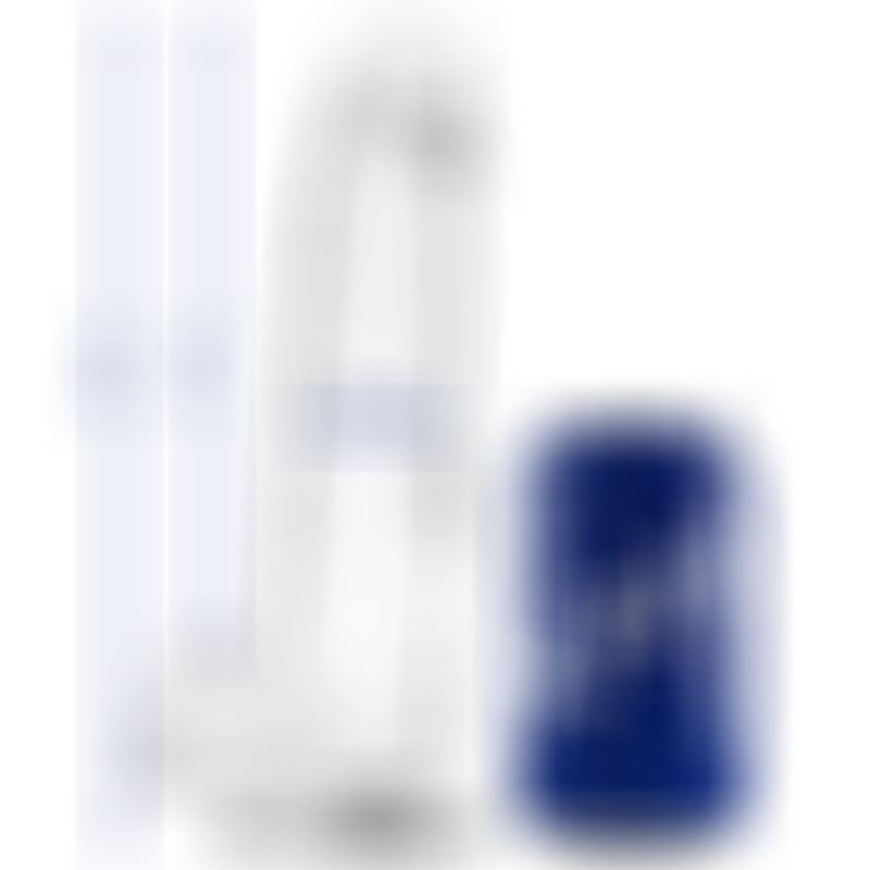 Clear Dildo Realista Transparente 22 cm x 4,6 cm