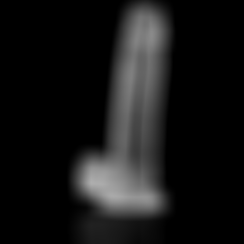 Clear Dildo Realista Transparente 22 cm x 4,6 cm