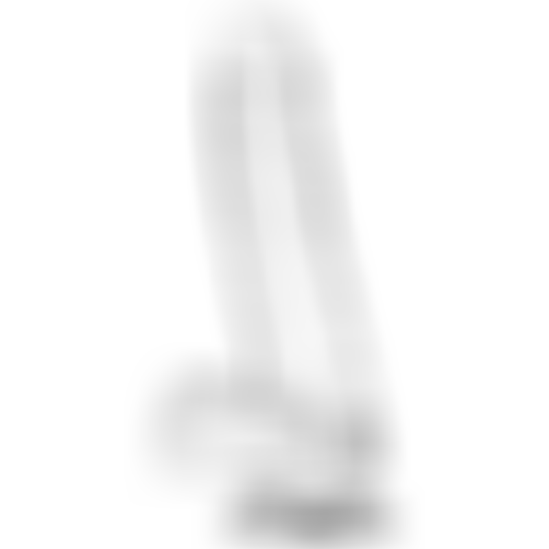 Clear Dildo Realista Transparente 18,5 cm x 3,8 cm
