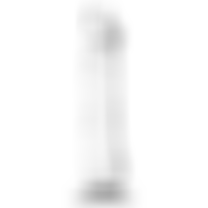 Clear Dildo Transparente 21 cm x 4 cm