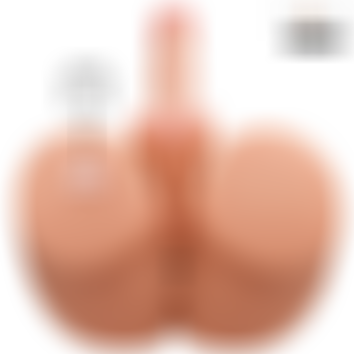 Richie Torso con Ano y Dildo Multifuncion con Control Remoto