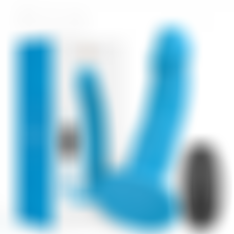 Phoebe Vibrador Realistico Azul Control Remoto
