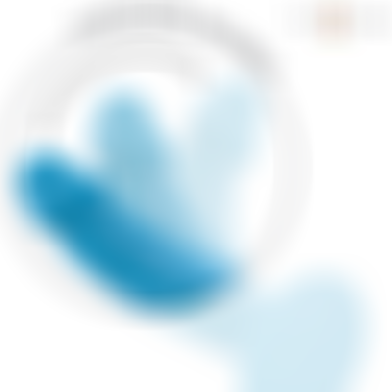 Phoebe Vibrador Realistico Azul Control Remoto