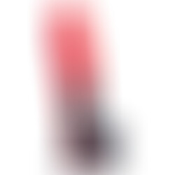 Devil Dildo Fantasy Termo Reactivo Rojo Negro