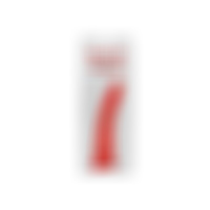 Consolador de Gelatina Slim Basix de 19 Cm Rojo