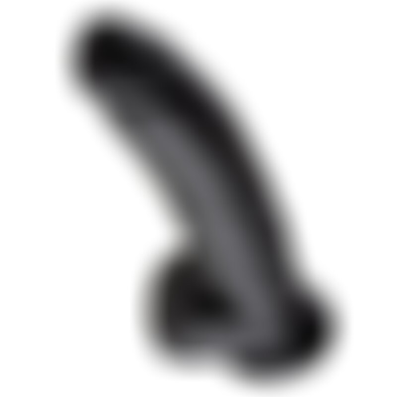 King Cock Pene Realístico con Testículos 23 cm Negro